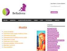 Tablet Screenshot of belladona.info